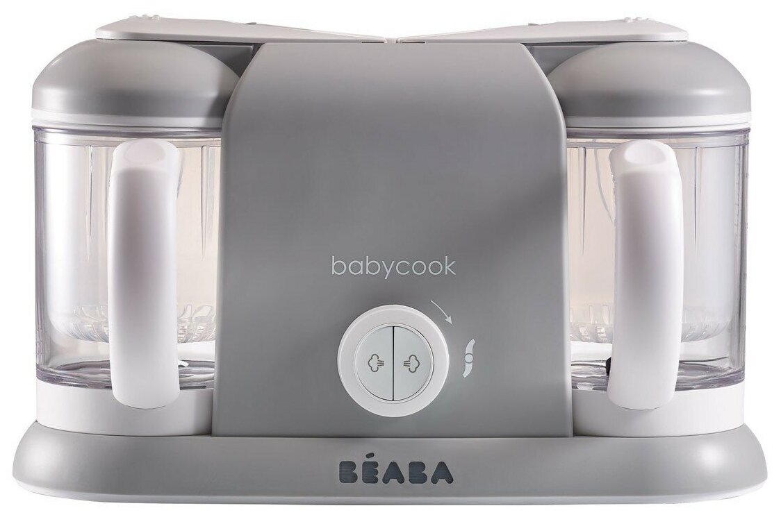 Блендер-пароварка Beaba Baby Cook Plus Grey EU 912464