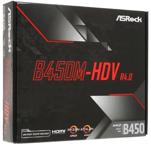 Материнская плата ASRock B450M-HDV R40