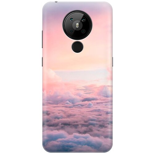 фото Силиконовый чехол на nokia 5.3 / нокиа 5.3 с принтом "высоко над облаками" gosso