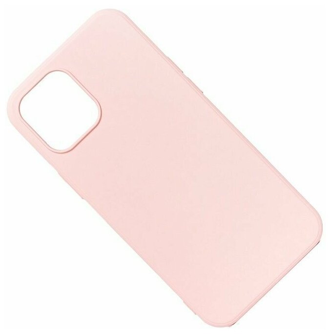 Чехол для iPhone 12 mini силиконовый Soft Touch 2 <светло-розовый>