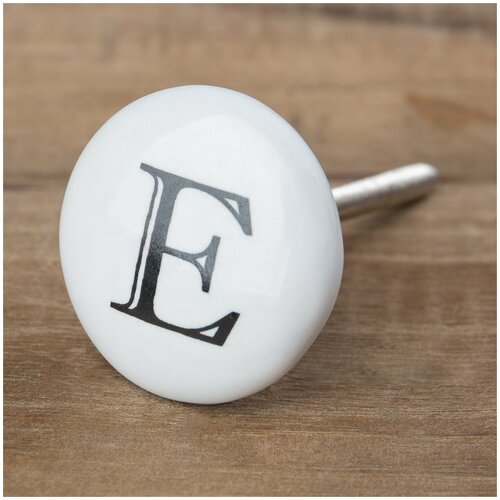 Мебельная ручка Alphabet Knob E