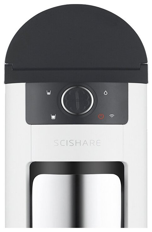 Кофемашина Scishare Smart Capsule Coffee Machine S1102 (White/Белый) - фотография № 3
