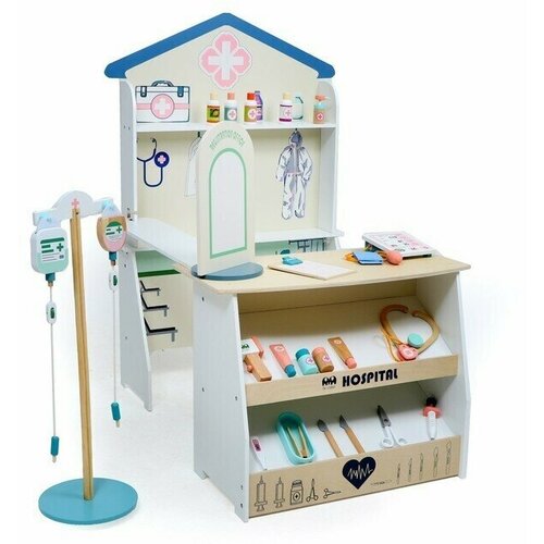 Детский игровой набор Доктора 65 23 1015 см 34579₽