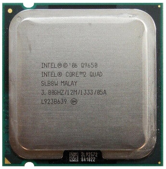 Процессор сокет 775 Intel Core2Quad Q9650 3,0/12/1333 SLB8W, oem