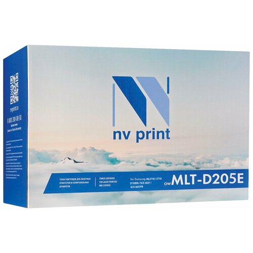 Картридж лазерный NV PRINT (NV-MLT-D205E) для SAMSUNG ML-3710/3712/SCX-5637/5737, ресурс 10000 стр.