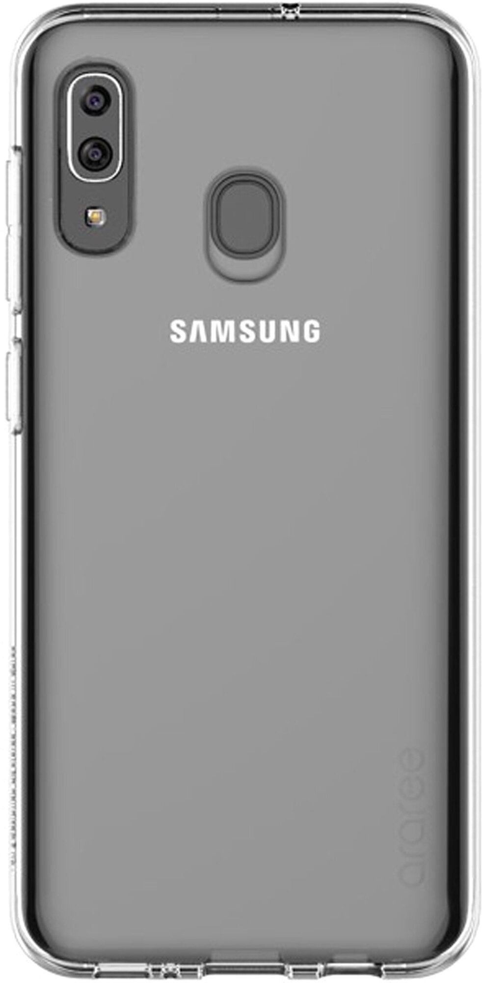 Чехол (клип-кейс) SAMSUNG araree M cover, для Samsung Galaxy M11, прозрачный [gp-fpm115kdatr] - фото №2