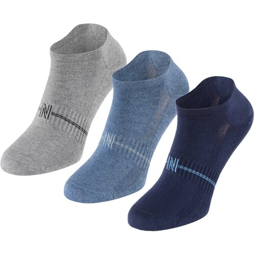 Носки Norfolk Socks, синий, серый, 3 пары