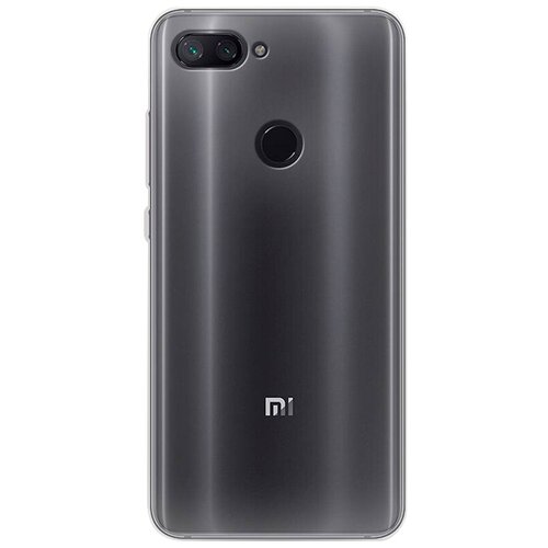 фото Чехол-накладка case place прозрачный для xiaomi mi8 lite бесцветный