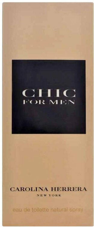 Туалетная вода Carolina Herrera мужская Chic For Men 100 мл