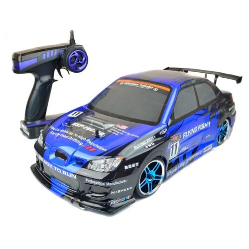 Радиоуправляемая машина для дрифта HSP Flying Fish 1 4WD RTR 1:10 2.4G 94123 Impreza