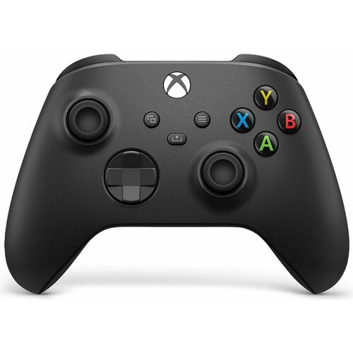 Беспроводной геймпад черный Xbox Carbon Black (QAT-00009) геймпад microsoft xbox black wireless controller qat 00009