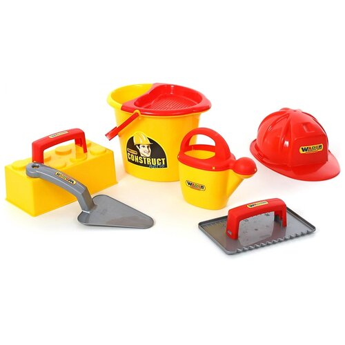фото Игрушка полесье набор каменщика №5 construct 50199