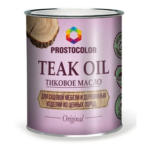 Масло для садовой мебели тиковое PROSTOCOLOR (можжевельник) 0,75 л