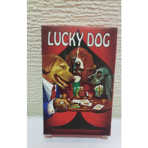 Карты игральные Собаки LUCKY DOG коллекционные, 54шт