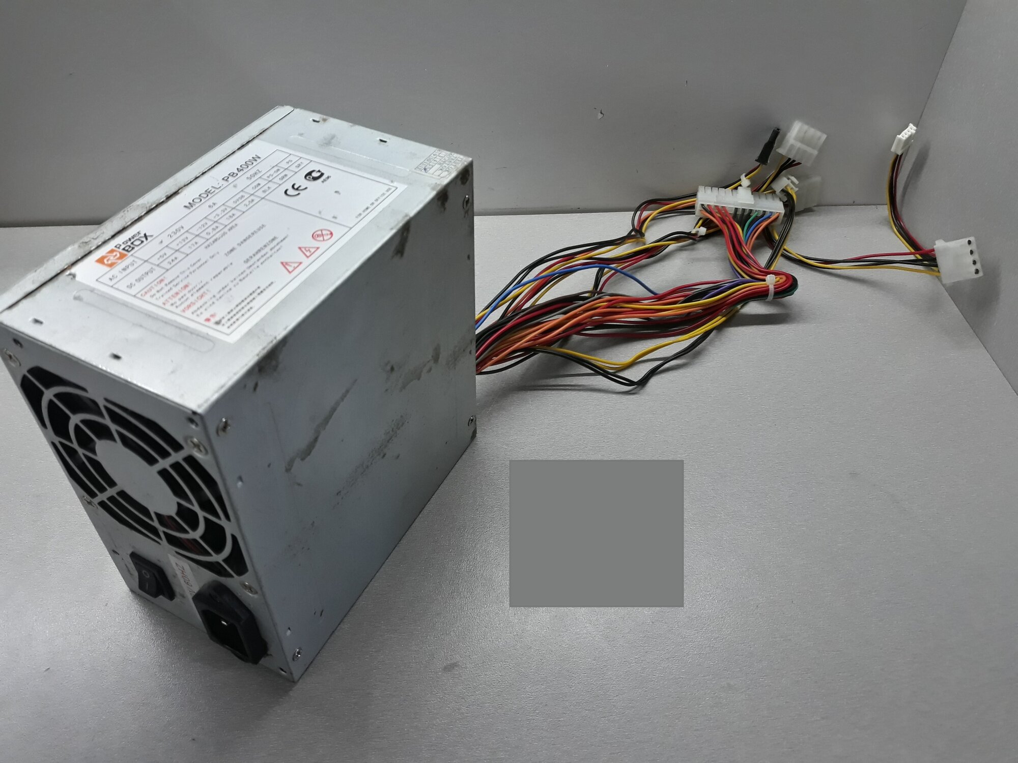 Блок питания ATX 400Wt PowerBox PB400W