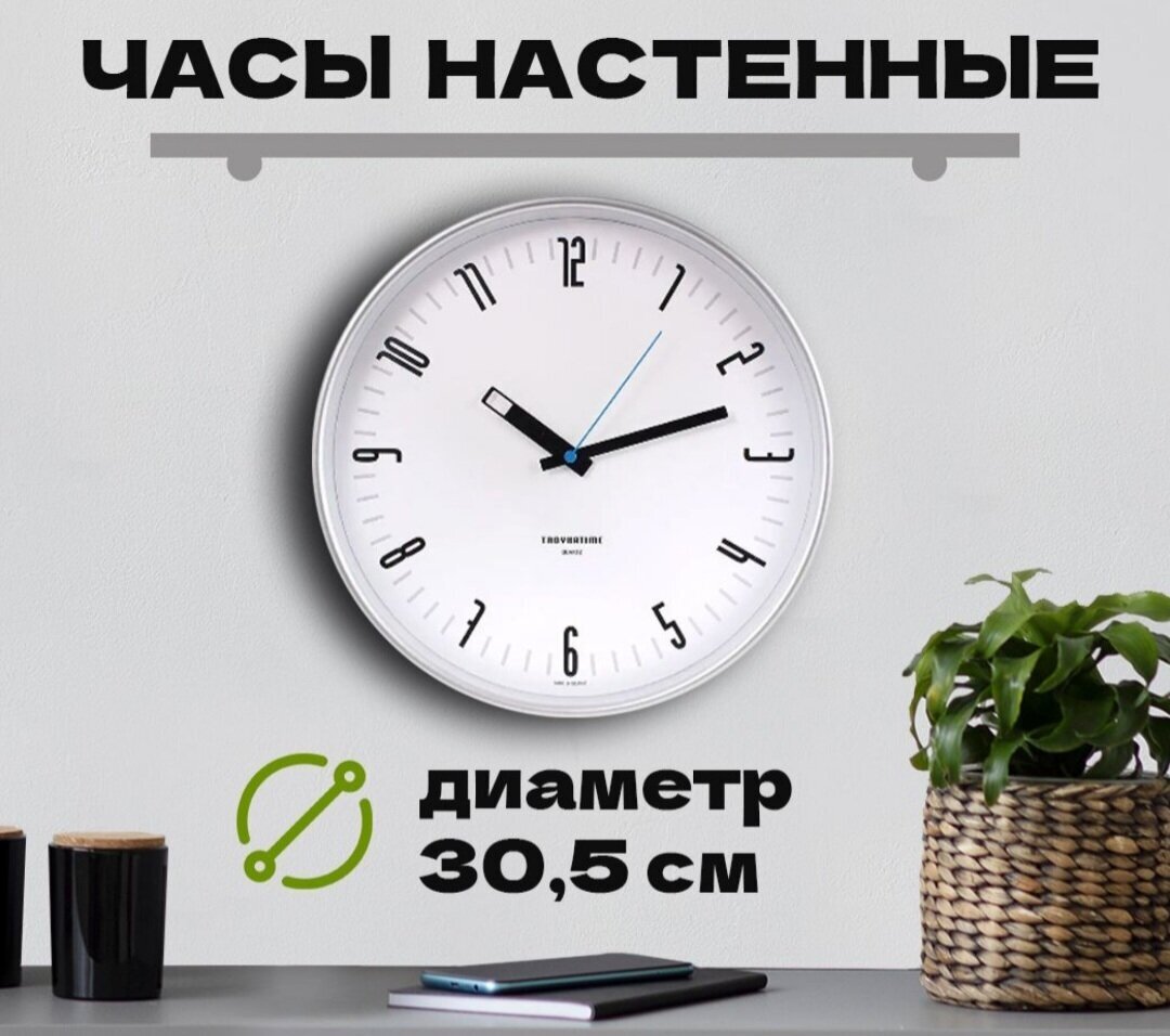 Настенные часы Troykatime Тройка 77777710