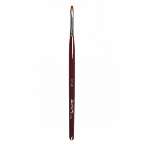 Roubloff so04 - Овальная из синтетики, имитации колонка №4. Кисти для подводки.