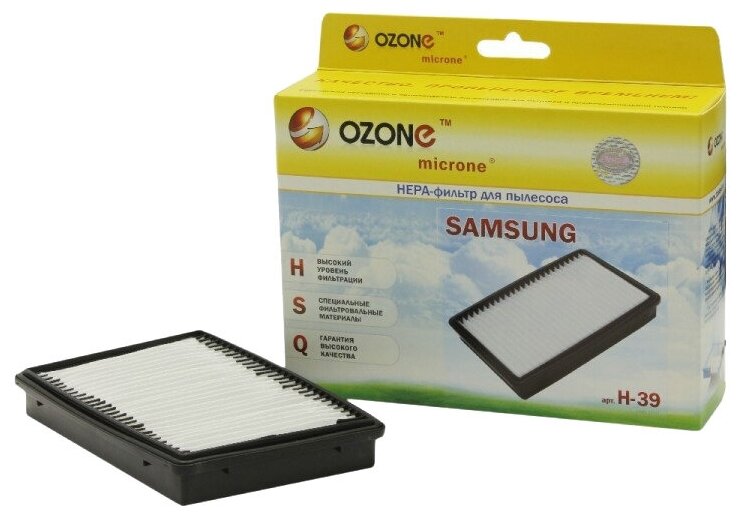 HEPA-Фильтр Ozone H-39 для пылесоса SAMSUNG