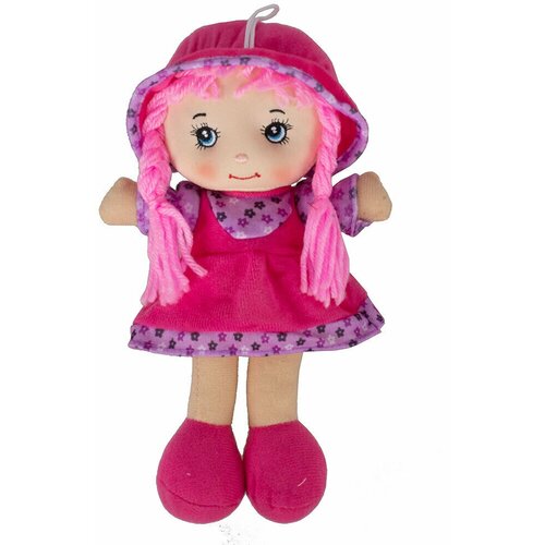 фото Кукла мягкая текстильная мягконабивная 25 см, игрушка для сна из ткани tong de
