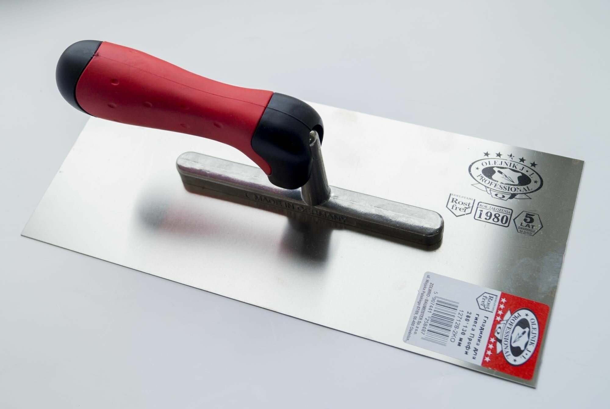 фото Гладилка для гипса Профи 280*130 Olejnik/127128-2К