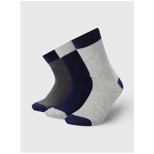 фото Набор носков, 3 пары твое a7095 размер ones, темно-синий, men