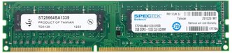 Оперативная память Spectek 2 ГБ DDR3 1333 МГц DIMM CL9 ST25664BA1339