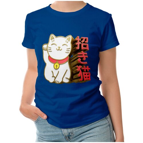 фото Футболка roly, размер l, синий