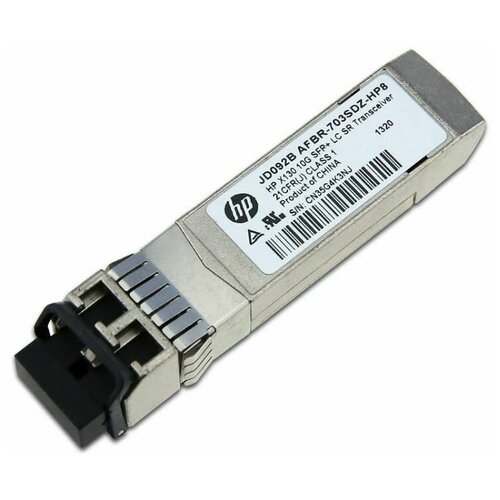 SFP+ трансивер Hewlett Packard Enterprise JD092B sfp трансивер hewlett packard enterprise jd089b