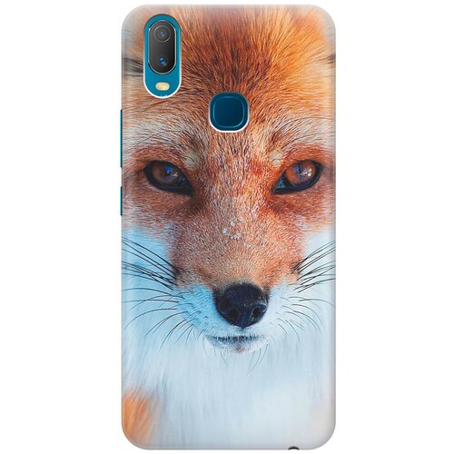 фото Силиконовый чехол на vivo y11 / виво у11 с принтом "спокойный лис" gosso