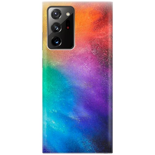 фото Силиконовый чехол на samsung galaxy note 20 ultra / самсунг ноут 20 ультра с принтом "торжество красок" re:pa