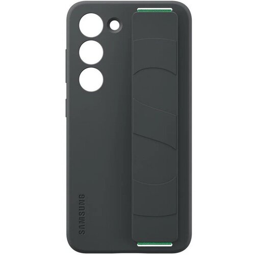 Чехол-накладка для Samsung для Samsung Galaxy S23+ Silicone Grip Case черный (EF-GS916TBEG)