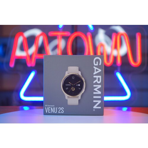 Garmin Venu 2S - Light Gold Stainless Steel Bezel with Light Sand Case and Silicone Band 4479900₽