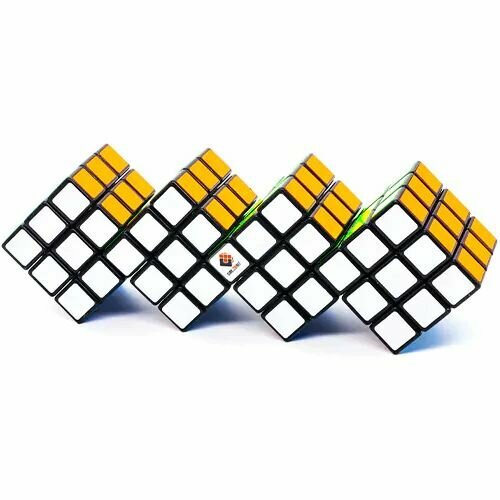 Головоломка рубика Cubetwist Четверной сиамский куб Черный