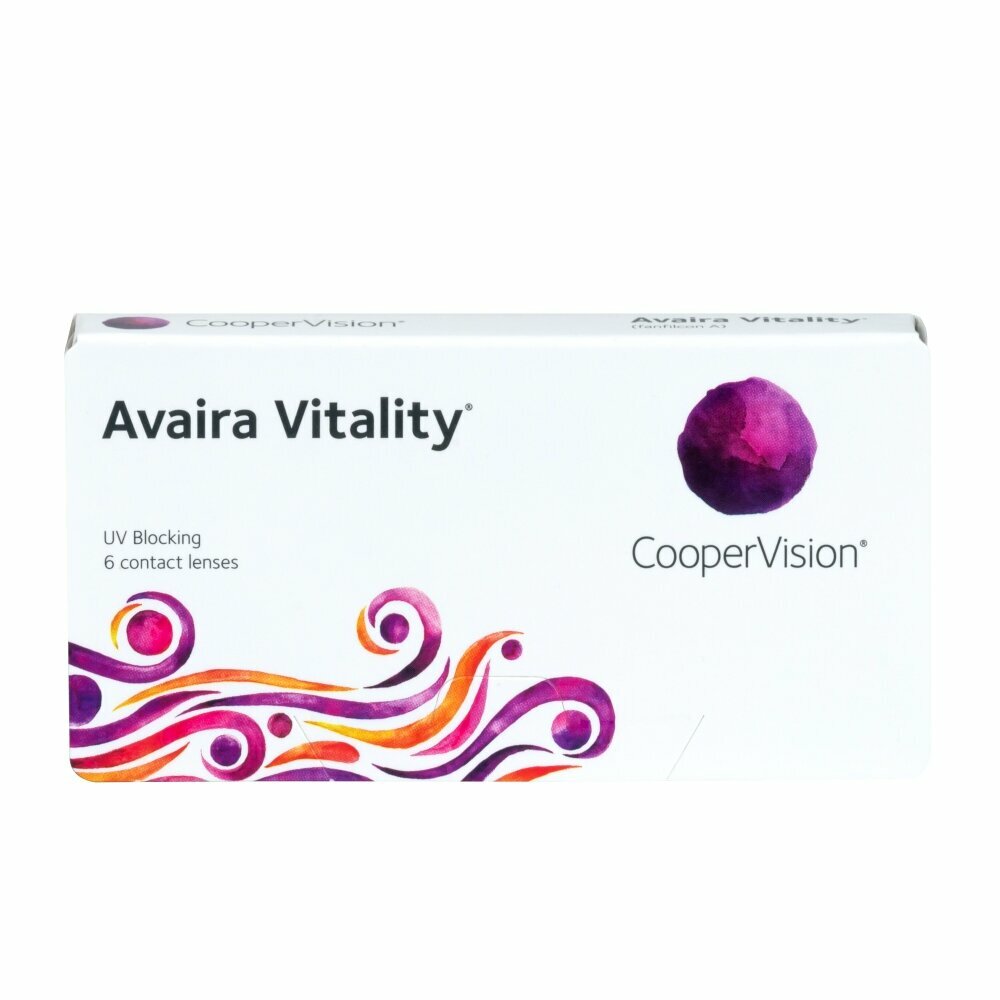 Контактные линзы Avaira Vitality 6 линз R 8,4 -3