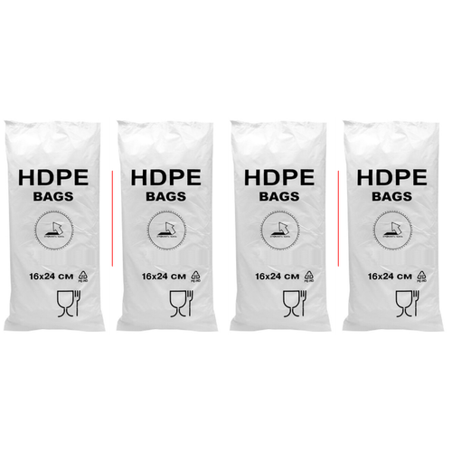 Пакет для хранения продуктов 4 упаковки по 1000 штук 1624 4000 шт 813₽