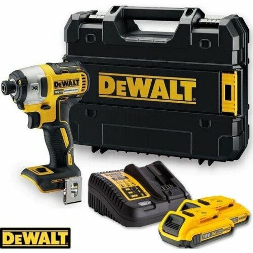 Винтоверт аккумуляторный Dewalt DCF887D2 импульсный шуруповерт dewalt dcf840м1