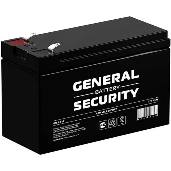 Аккумулятор General Security GSL7.2-12 F2