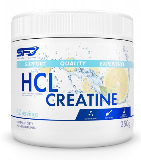 SFD Nutrition HCL Creatine 250г (лимон) креатин гидрохлорид в порошке