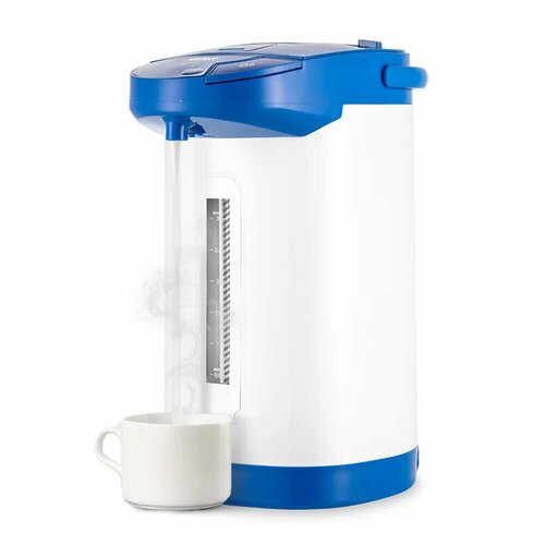 Термопот Kitfort KT-2511-3 37 л блокировка ручной помпы использование без сети бело-синий 279000₽