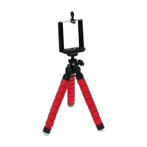 Штатив для телефона высота 20 см, красный