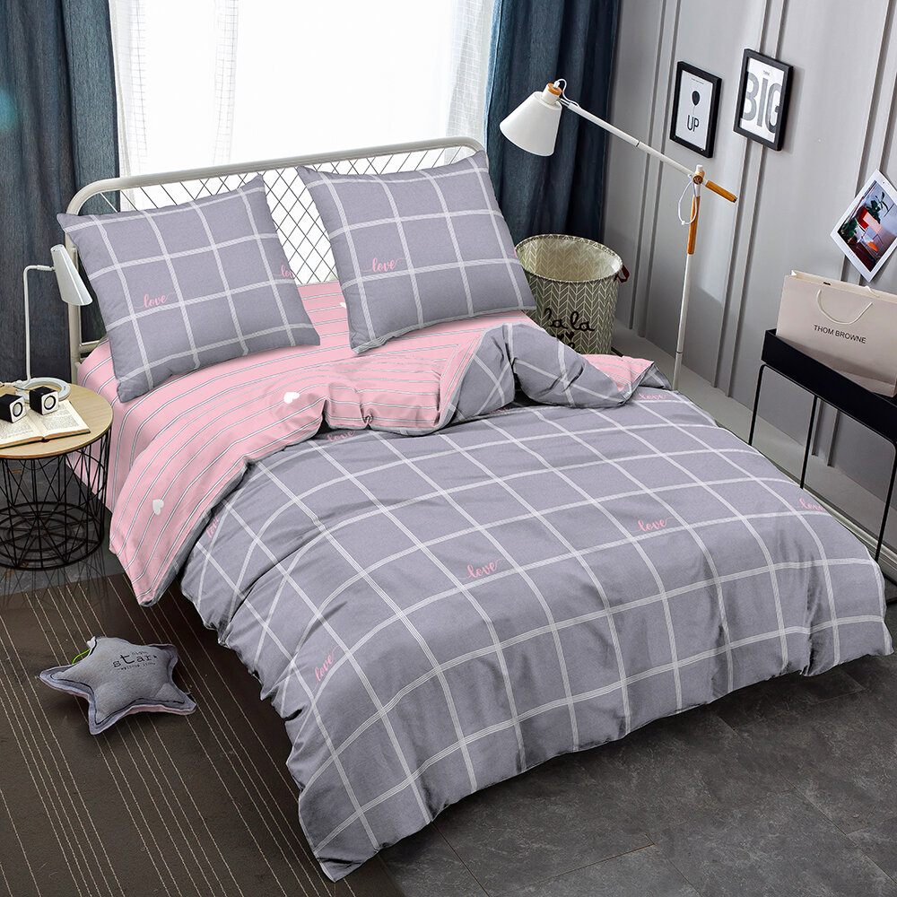 Постельное белье Amore Mio бязь Love 50607 размер 15 спальный