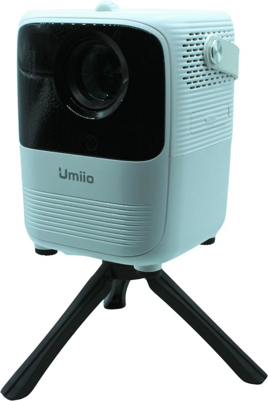 Портативный проектор Umiio A008 , Wi-Fi, Android, TV и с пультом дистанционного управления, белый