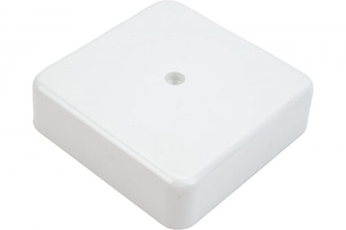 Коробка распаячная Iek ОП 75х75х20 IP20 КМ41212-01 (6 клем. 6кв. мм) бел. UKO10-075-075-020-K01