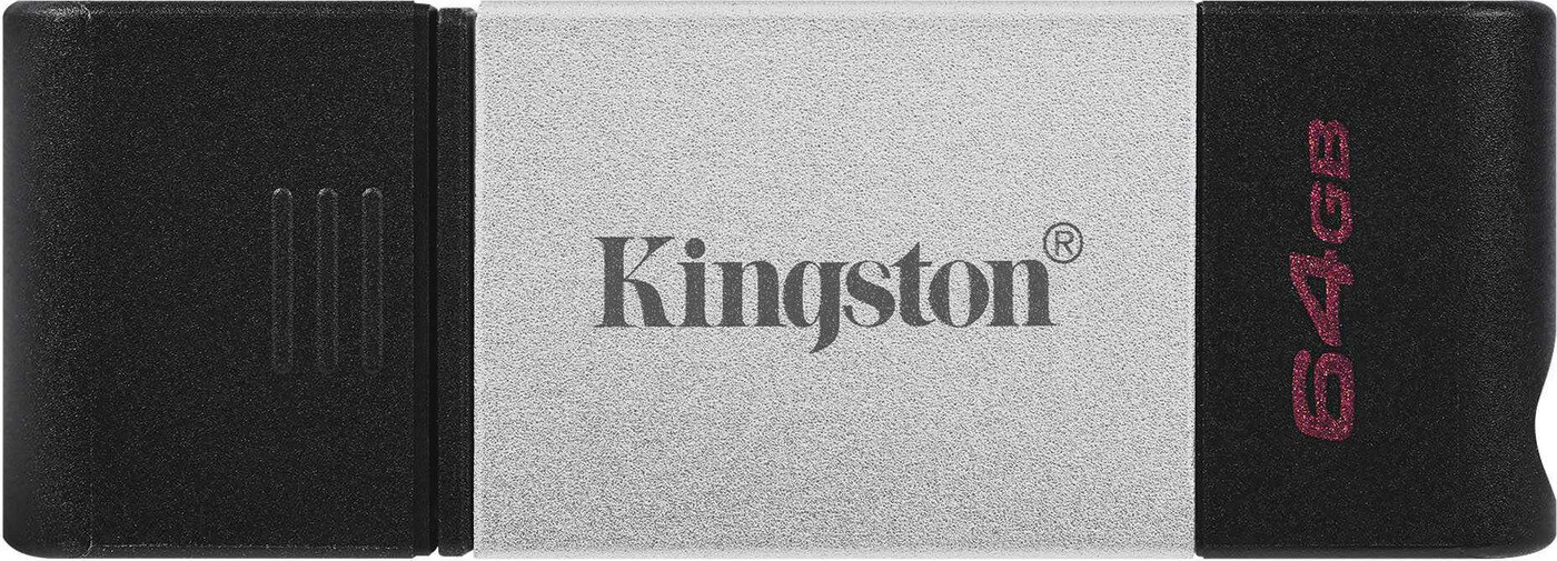 Флеш Диск Kingston 64Gb DataTraveler 80 DT80/64GB USB3.0 черный