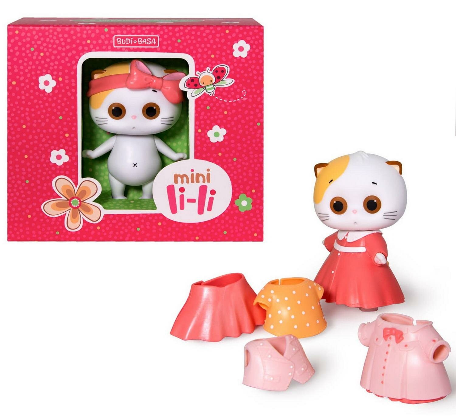 фото Игровой набор BUDI BASA Мини Ли-Ли Веселые нотки, 5 предметов одежды, 8 см ABB-047