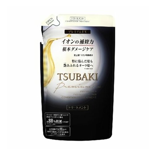 SHISEIDO TSUBAKI PREMIUM EX Интенсивный восстанавливающий кондиционер для волос с маслом камелии 330 мл.