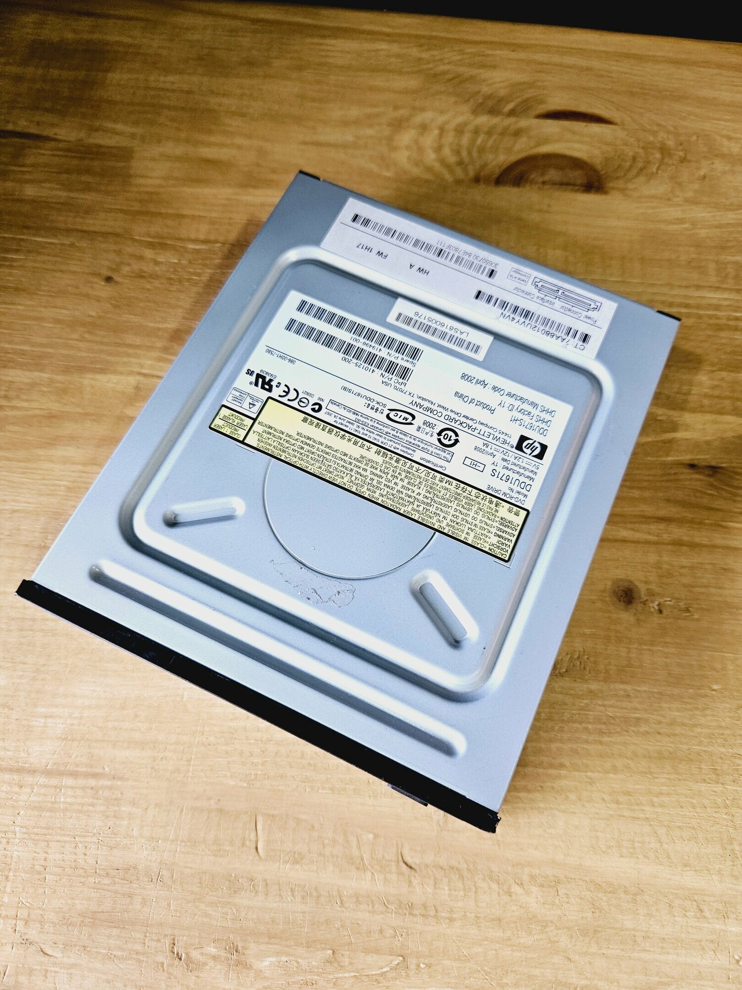 Оптический привод внутренний HP DVD-ROM DU1671S-H1, SATA