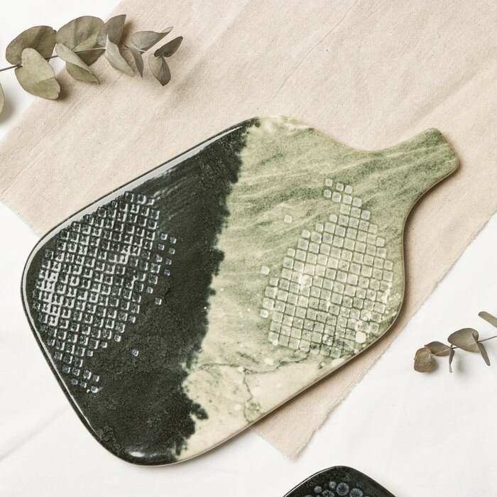 фото Блюдо "Стоун", 29,7х17.5 см (комплект из 2 шт)