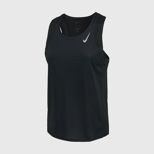 фото Майка nike nike race singlet, размер м, черный