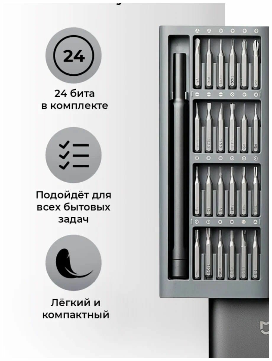 Набор отверток для точных работ Xiaomi Mijia 24in1